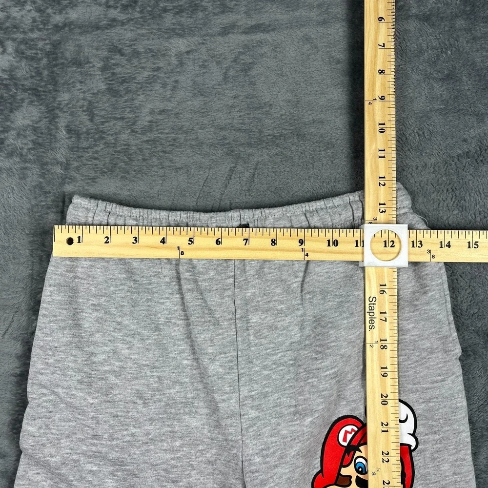Super Mario Boys 2 Piece T-Shirt and Shorts Set Blue Gray Graphic Size 10/12